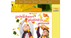 Desktop Screenshot of glutenfrei.dszw.de